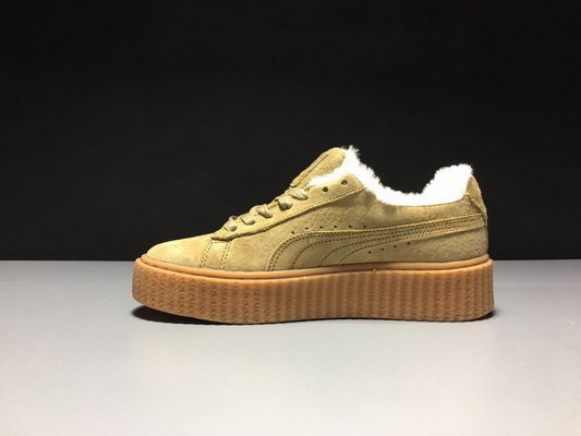 Puma x Rihanna Creepers Women Skate Sneaker Lined With Fur--037